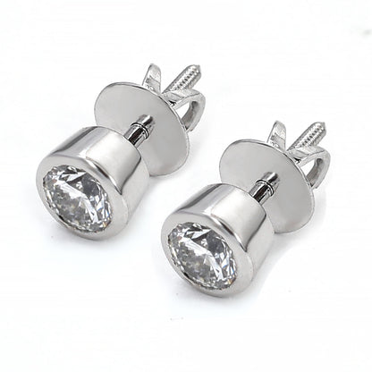 Sparkling Serenade Stud Diamond Earrings