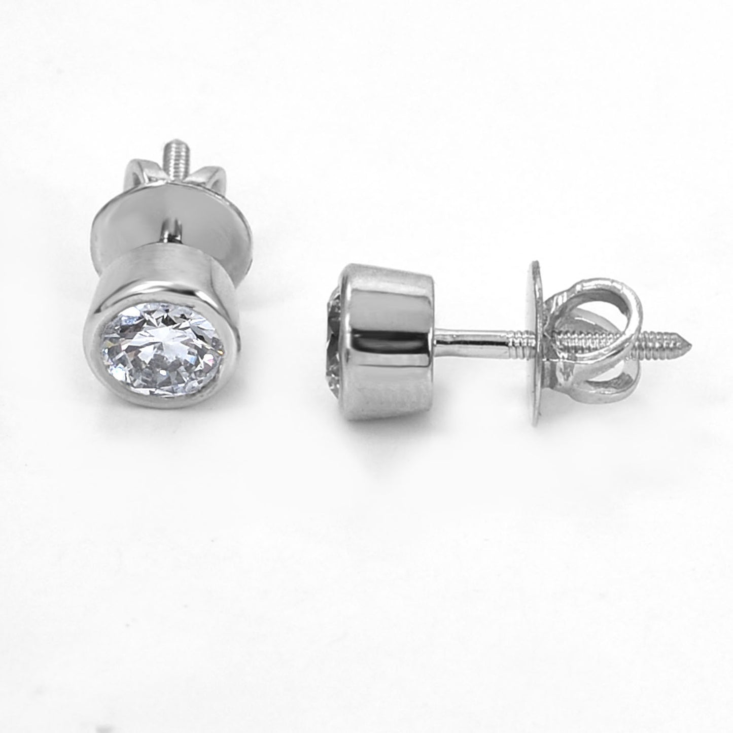 Sparkling Serenade Stud Diamond Earrings